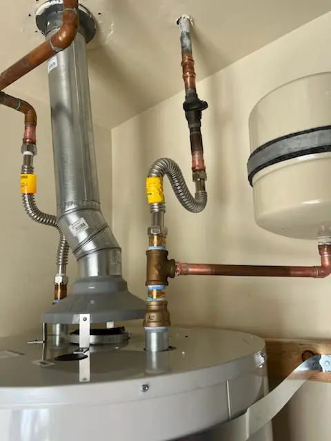 Water heater installation and plumbing repair in Ridley